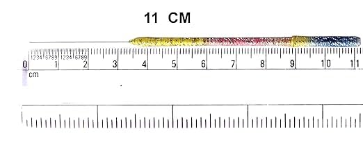 Generic Embroidery Point Combo: Multi Color Embroidery & Aari Work Needles (Pack of 5) - Stainless Steel, Fine Point