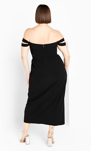 Image of City Chic Women's Plus Size Rosa Love Dress