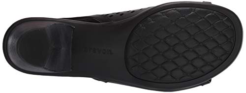 Aravon Womens Medici Peep Pump, Black Smooth, 7.5 Us #TOP3
