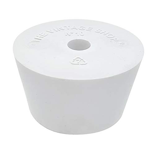 Home Brew Ohio #10 Drilled Rubber Stopper Set of 3