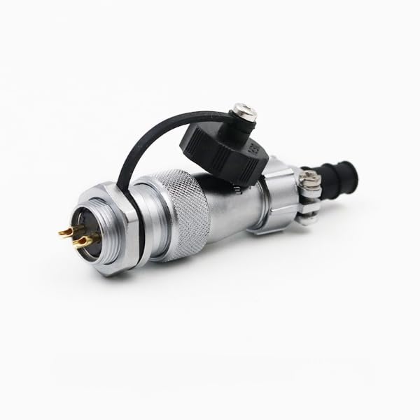 WF16 2pin Waterproof Aviation Connector Male Plug and Female Socket TI+ZM Connector