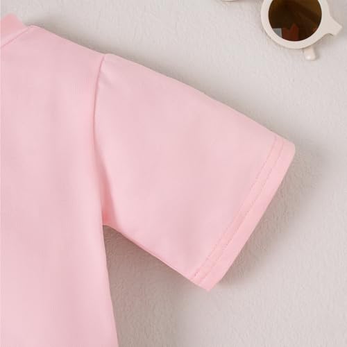 Image of Magic Park 6M-14Y Baby Short Long Sleeve Tee Tops Toddler T-Shirt Kids Solid Color Shirts Boys Girls Casual Blouse