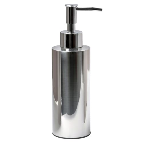 Stainless Steel Round Lotion Pump Dispenser (7.5OZ/220ML)