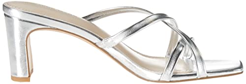 Image of The Drop Women's Amelie Strappy Square Toe Heeled Sandal