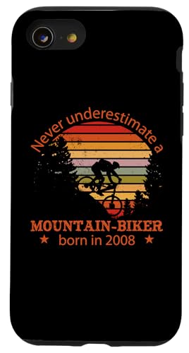 MTB Mountain-Biker ] }EeoCN re[W 2008 N܂̒a] X}zP[X iPhone SE (2020) / 7 / 8 p
