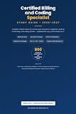 Certified Billing and Coding Specialist Exam Study Guide 2026–2027: Complete CBCS Exam Prep — Revenue Cycle, Insurance, Compliance, Medical ... Coding Specialist Certification Prep Series)