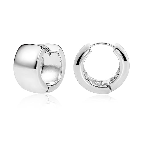 ALEXCRAFT Pendientes Plata Aro Pendientes Aro Tous Pendientes Plata de Ley 925 Aros Plata Mujer Regalo Mujeres