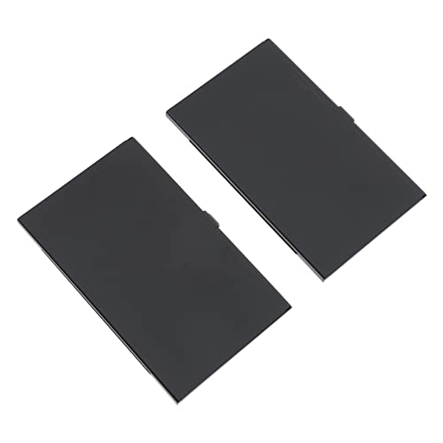 DOITOOL 2pcs Memory Card Holder Case Portable Photography Supply Shockproof Storage for Cards for Photographers Black Color