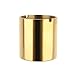 Produktbild Newness Modern Tabletop Aschenbecher Mode Kreative Verdickt 304 Edelstahl Aschenbecher Gold Personalisierte Aschenbecher Bar KTV Büro Haushalts Aschenbecher Tragbar für Draußen und Innen, für Home-Off