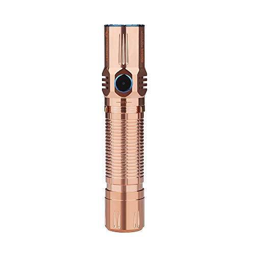 OLIGHT M2R WARRIOR CU Lampe de Poche Tactique Rechargeable 1500 Lumens avec LED Blanc Froid, Cable USB Magnétique, Double Interrupteurs