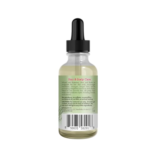 Mielle Organics Rosemary & Mint Light Hair Oil 2oz — view 3