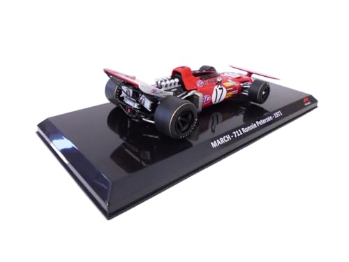 OPO 10 Auto escala 1:24 Fórmula 1 Ronnie Peterson 1971 miniatura 3