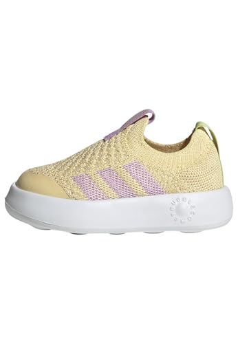 Adidas Unisex-Baby Bubblecomfy Orange Tint/Bliss Lilac/Pulse Lime 8