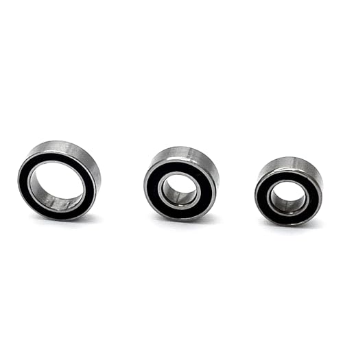 Image of 16pcs RC Ball Bearings Kit 5x10x4 5x11x4 8x12x3.5mm Rubber Sealed Compatible with Tamiya TT-02 TT02 1 /10 RC Parts