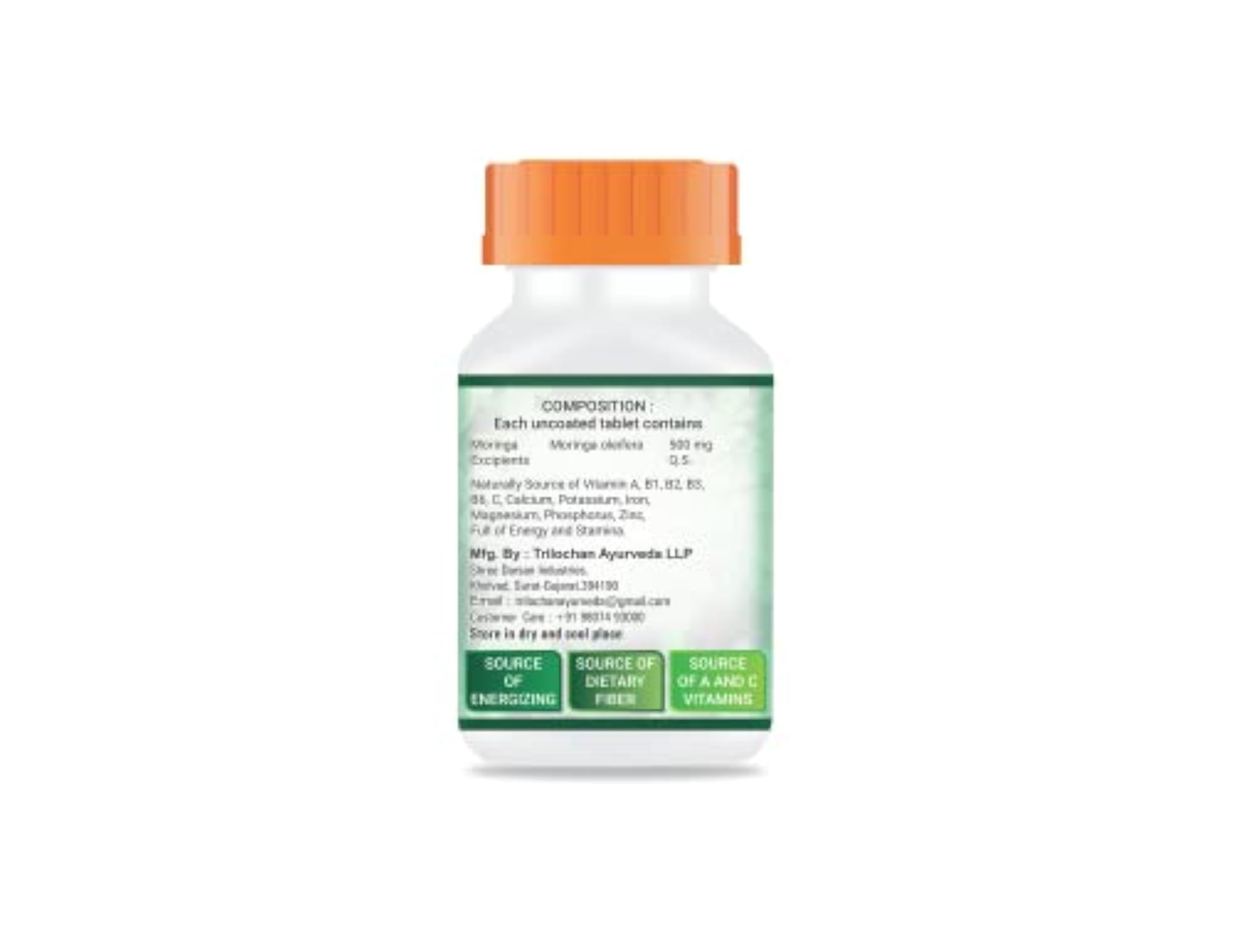 Moringa Tabs - Nutrient-Rich Supplement