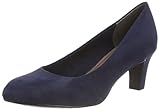 Elegante Sohle Tamaris Damen 22418-21 Pumps, Blau (Navy 805), 40 EU