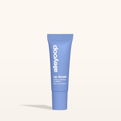 Alleyoop Lip Goals Glossy Lip Balm – Hydrating Tinted Lip-Moisturizer for Women - Vegan LipBalm for Cracked Lips, Moisturizing LipGloss Balm - Lips Treatment & Hydration Care, Self Love