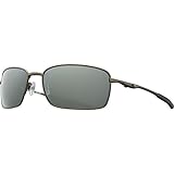 Oakley Men's OO6016 Square Wire Rectangular Titanium Sunglasses