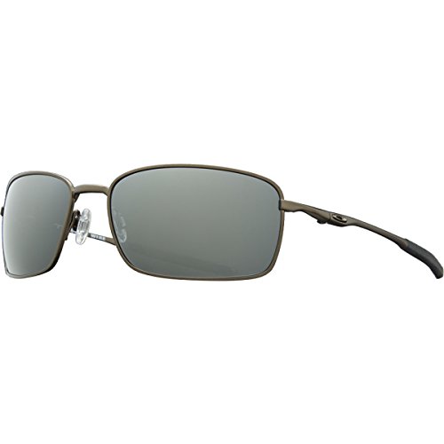 Oakley Men's OO6016 Square Wire Rectangular Titanium Sunglasses