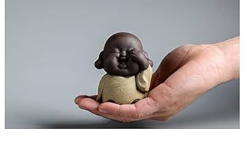 お坊さん　陶器人形 Amazon.co.jp: Fmtop-JP お坊さん 人形 置物 ミニチュア 僧侶
