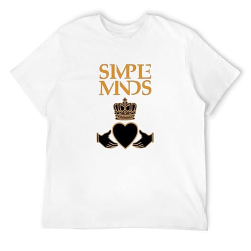 Datum Nuku Simple Minds T-Shirt Jim Kerr T-Shirt Men T-Shirt White M