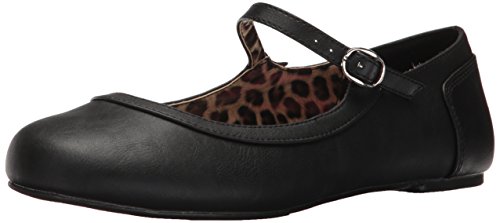 Pleaser Women's Anna02/b-Bpu Ballet Flat