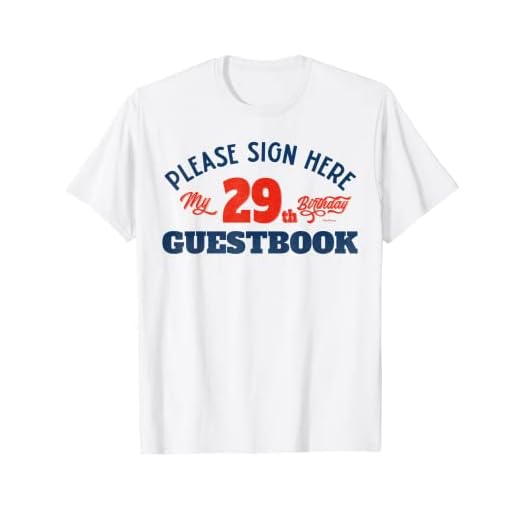 Libro de visitas de mi cumpleaños 29: regalos de cumpleaños 29 para mujeres Camiseta