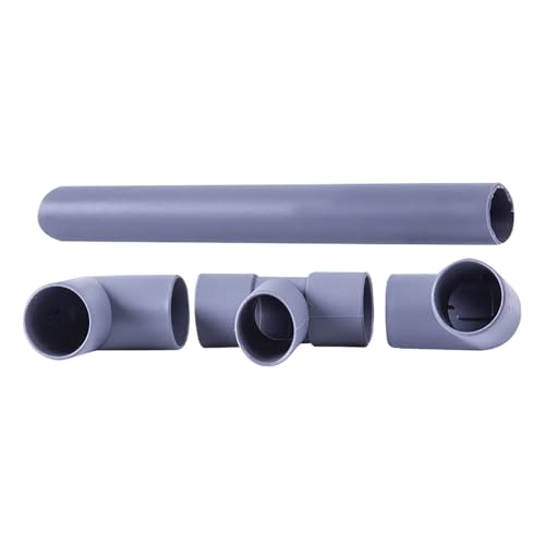 28mm Caravan Waste Outlet Connection Kit Complete Grey Waste Pipe & Fittings Set for Caravans and Motorhomes Includes Elbows Tee Connector & 300mm Waste Pipe Easy PushFit Plumbing System