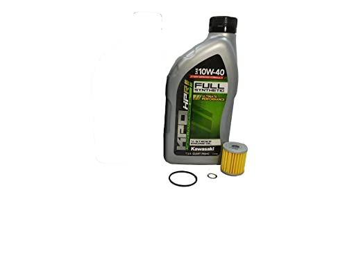 2009-2025 Kawasaki KX250 KX250F KX450 OEM Full Synthetic Oil Change Kit KAW153