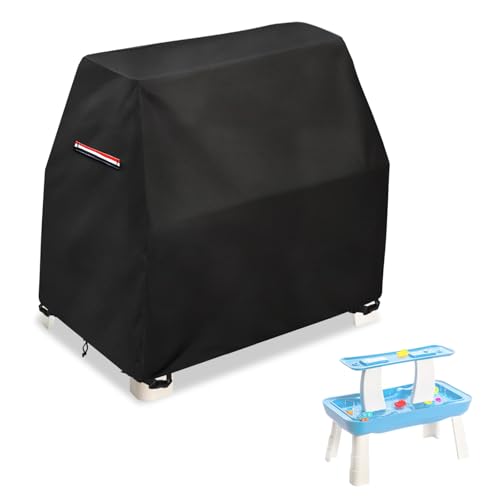 Kids Water Table Cover,Outdoor Heavy Duty 600D Waterproof Anti-UV Toddler Water Play Table Cover,Compatible with GoSports Splash Station Water Table