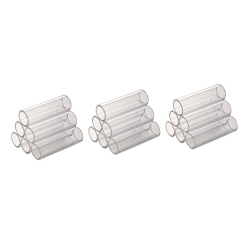 Mipcase 3pièces Maison De Crevettes Acrylique Cristal Accessoires Aquatiques pour Aquarium avec Tubes Refuge Sécurisé pour Crevettes Et Décoration De Réservoir