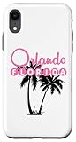 Orlando Florida États-Unis Palmier Rétro Coque pour iPhone XR