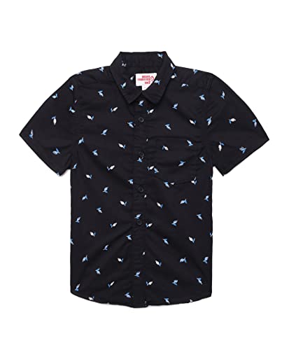 Image of Under Fourteen Only Solid Regular Fit Shirts for Boys