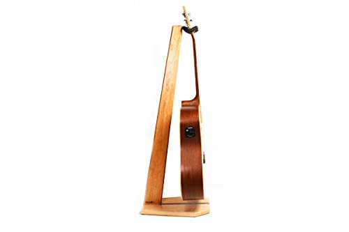 Ruach Support de guitare acoustique GS-5 en bois pour guitare acoustique et électrique – Fait à la main en cerisier et… - Les Beatles, Paul McCartney, John Lennon, RIngo Starr, George Harrison Ruach Support de guitare acoustique GS-5 en bois pour guitare acoustique et électrique – Fait à la main en cerisier et…