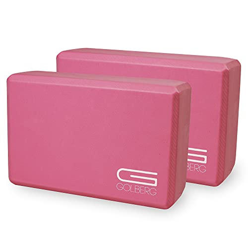 Golberg Foam Yoga Block 1/2/4 Pack