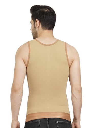 Image of Gynecomastia Full Vest || HIGH Compression || Zipper-Free Tomboy Chest Binder || Abdomen Support || Chest Shapewear