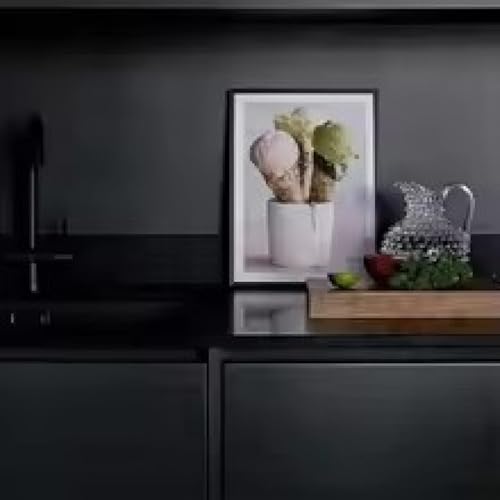 Affiches de glaces pour déco de cuisine et café moderne