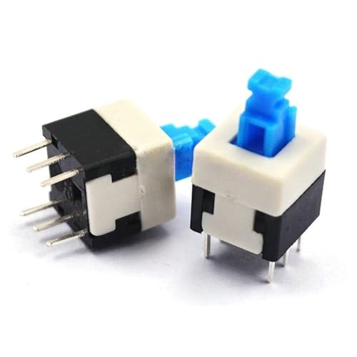 Interrupteur tactile à 6 broches autobloquant pour commande électrique stable