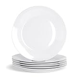 Élégant et durable : cet ensemble d'assiettes blanches de 30 cm d'Argon Tableware apporte une sophistication minimaliste à votre table à manger. Fabriquées à partir de porcelaine durable, ces assiettes offrent une résistance et une beauté durables pour un usage quotidien.
