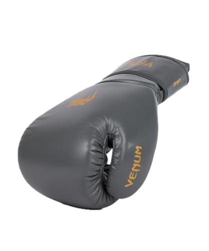 Image of Venum - Contender Boxing Gloves 1.5, 12 oz, Grey /Gold