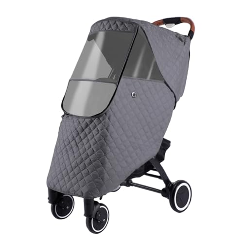 Image of Winter Stroller Rain Cover Warm Stroller Weather Shield Universal Stroller Accessory,Protect from Rain Snow Dust Sun