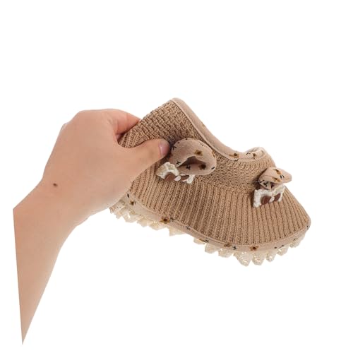 Summer Beach Hat Adorable Bunny Ears Design with UV Protection Empty Top Cap for Comfort Summer Accessory Coffee4