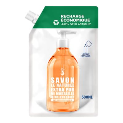 Le Naturel Savon Liquide Fleur D'oranger 500ml