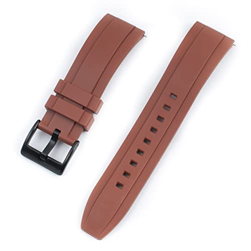 Image of StrapHabit Quick Release Rubber Watch Strap Band FKM 20mm 22mm 24mm