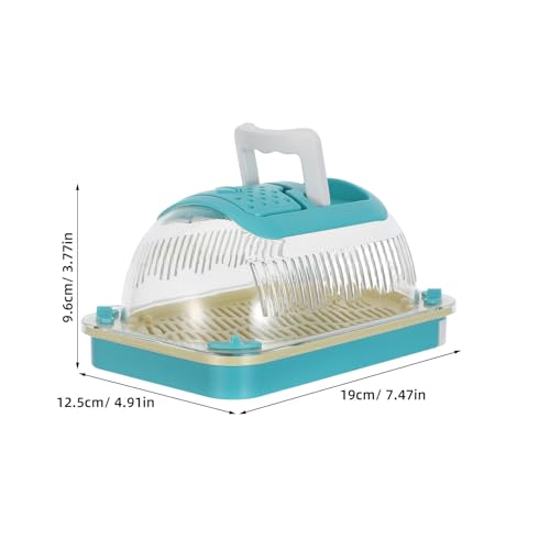 Caja de cría para caracoles de plástico transparente con ventilación para balcón 3