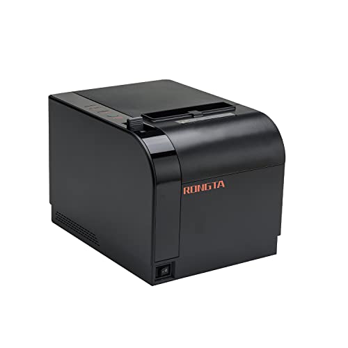 80mm Thermal POS Receipt Printer Black DROPS TO - image 7