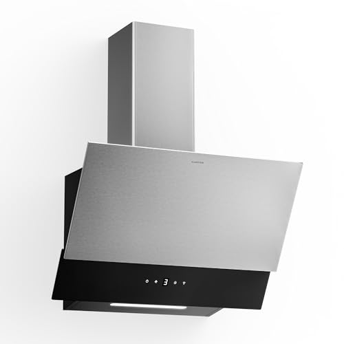 Klarstein Verosteel Dunstabzugshaube 60 cm - Kopffreihaube, 624 m³/h, A++ Energie,...