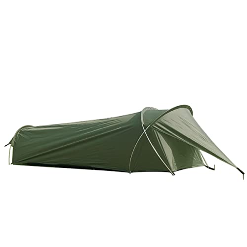 One Person Bivy Tent 2lbs 3oz Ultralight Solo bivvy, Backpacking and Hiking (Green)