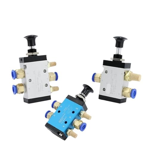 Válvula manual neumática 3R310-10 de tres vías con conexión de 10mm 2