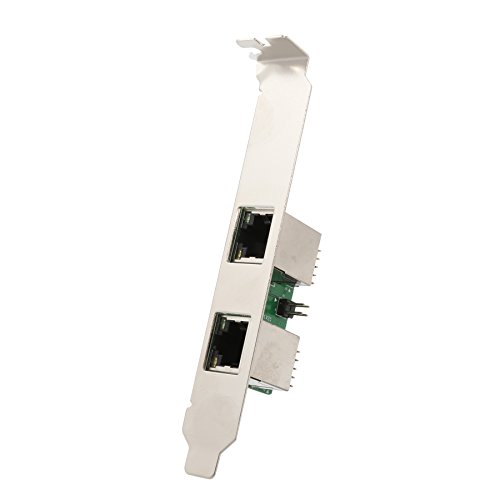 Image of I /O Crest SI-MPE24046 2-Port Gigabit Mini PCI-e Ethernet Network Interface Card